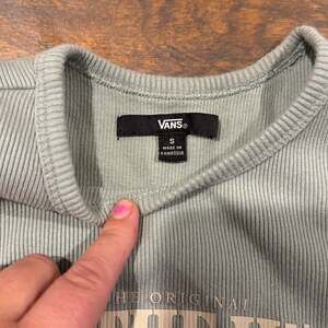 Vans Varsity Tank Top in Green size small cropped